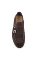 mocassin-en-daim-marron-avec-boucles-argentees
