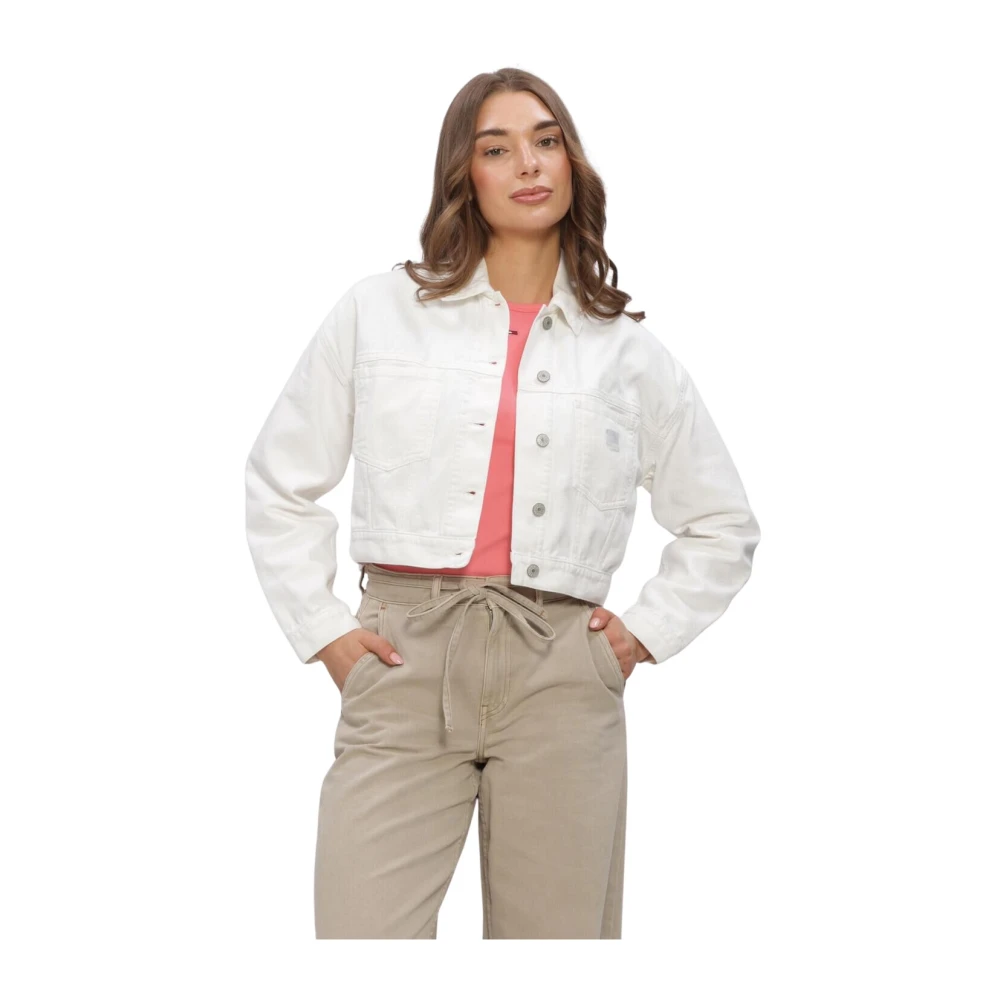 Tommy Jeans , Damen, Jacken, Weiß, S