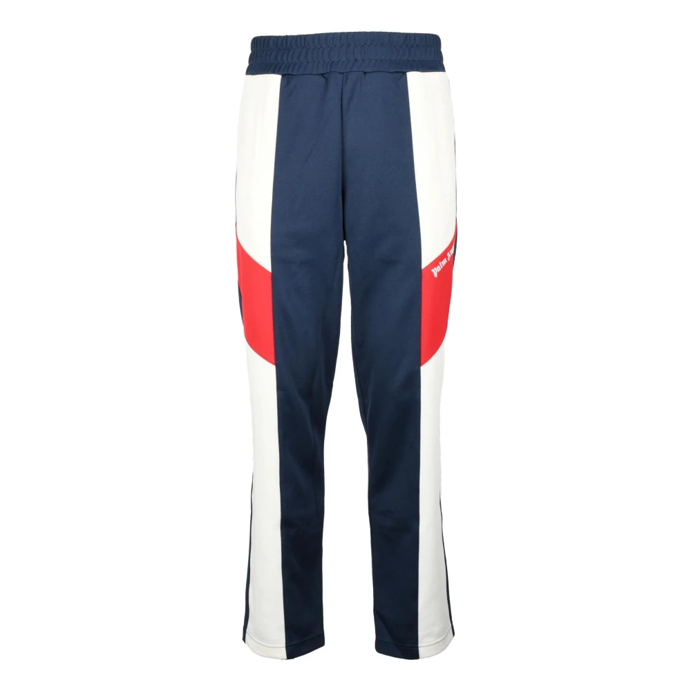 Palm Angels Polyester Casual Broek Blue Heren