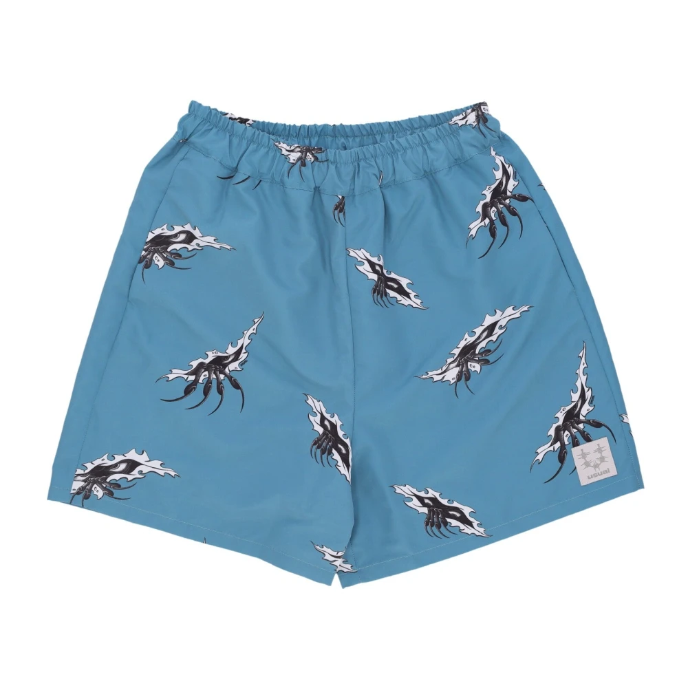 Usual Mesh Interieur Elastische Shorts Bluette Blue Heren