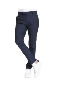 Pantalon de costume bleu marine