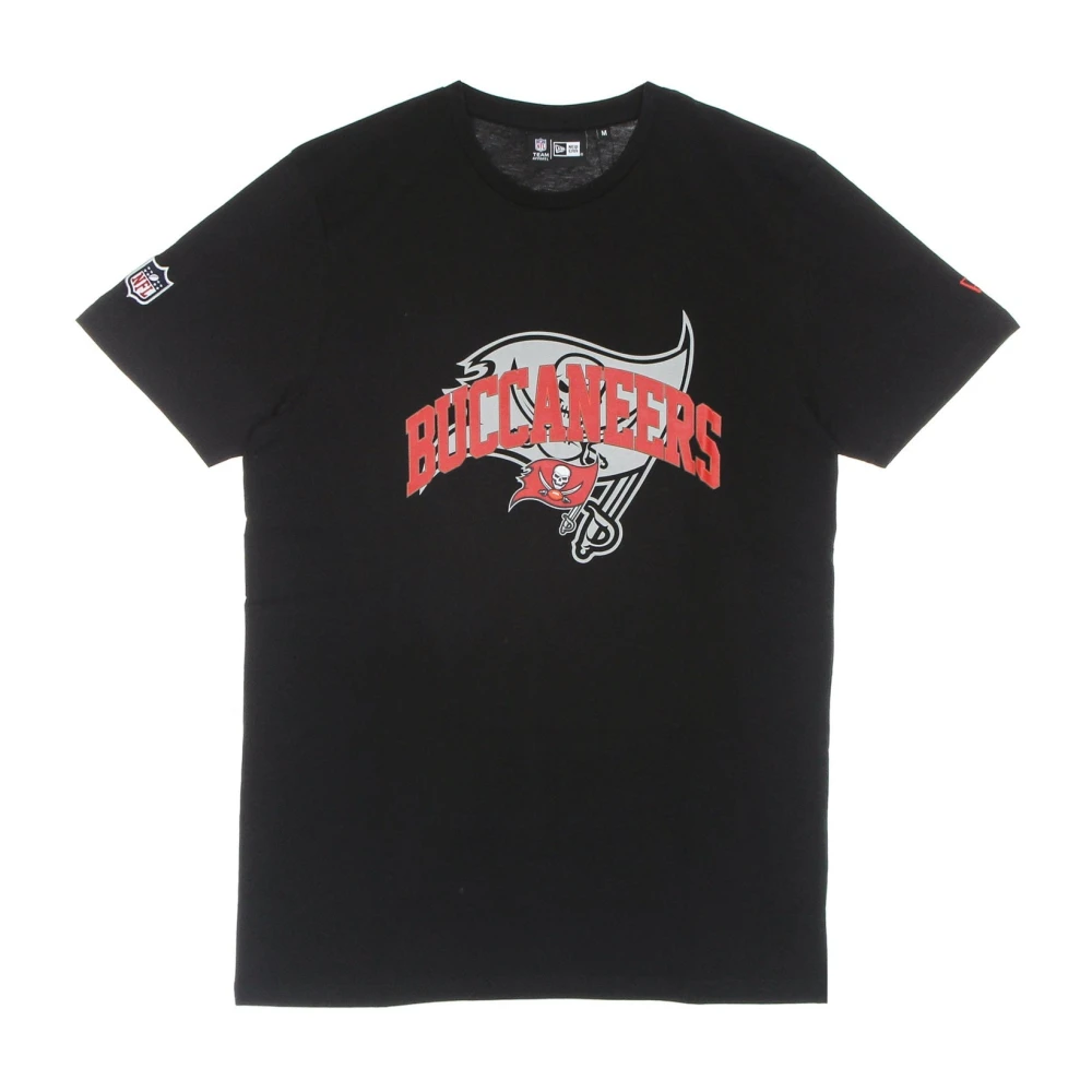 New Era Men's Black Nfl Team Shadow Tee, Tampa Bay Buccaneers