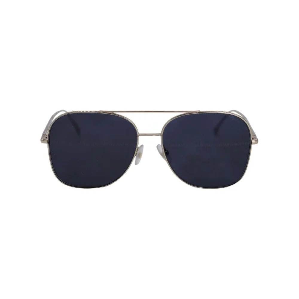 Fendi Vintage Pre-owned Metal sunglasses Gray Dames