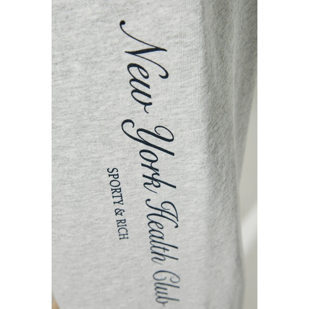 Sporty & Rich Sweatpants uit de New York collectie Gray Unisex