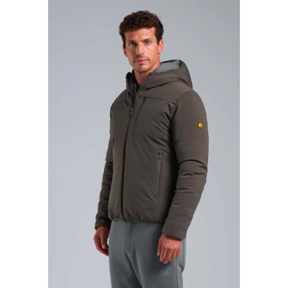 Ciesse Piumini Jayden 2.0 Militair groene softshell jas met capuchon Green Heren