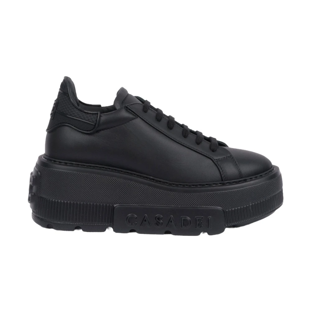 Casadei Zwarte Sneaker Black Dames