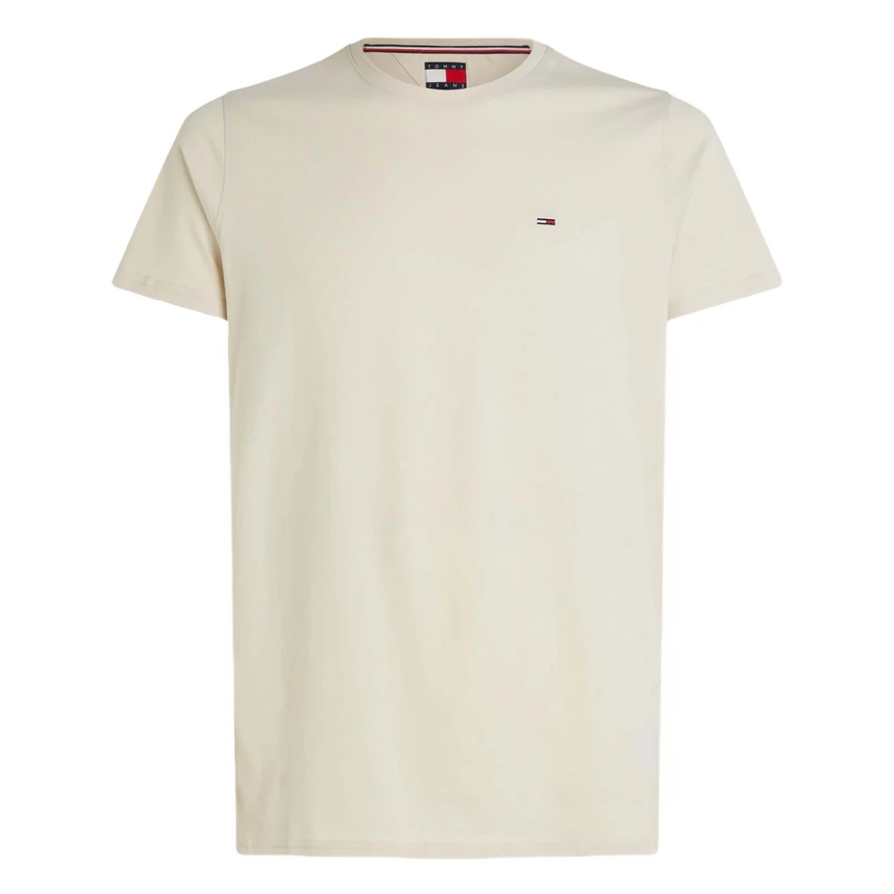 Tommy Jeans T-shirt Beige Heren