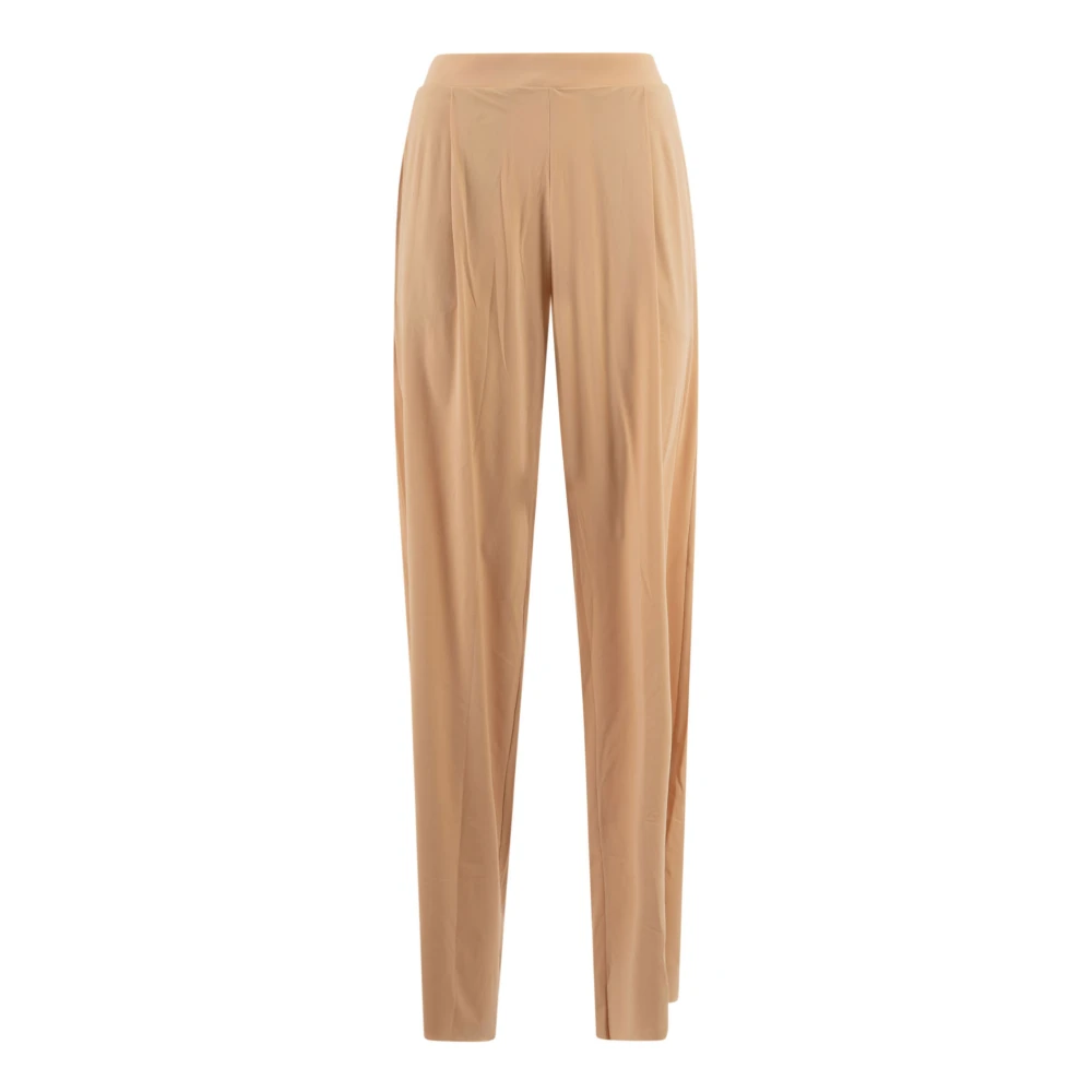 Amazuin Beige Casual Broek Beige Dames