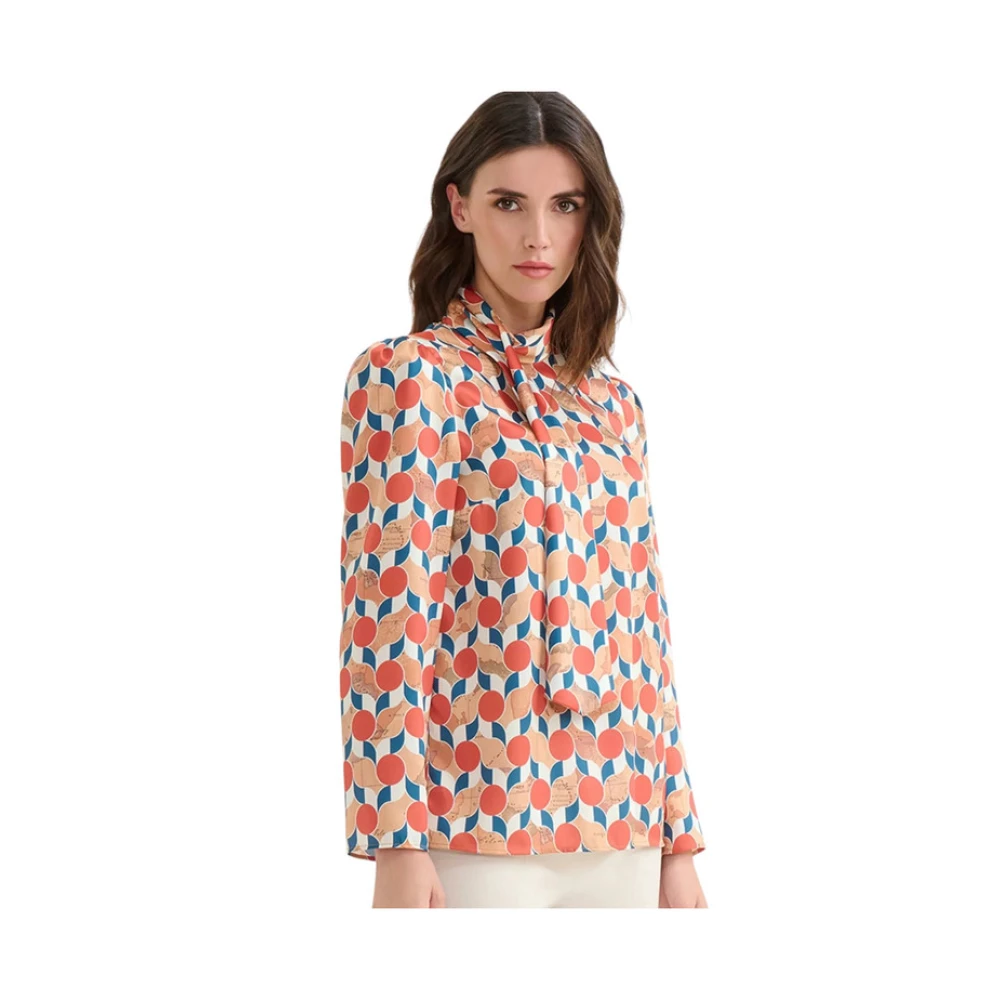 Alviero Martini 1a Classe Lange mouw blouse Multicolor Dames