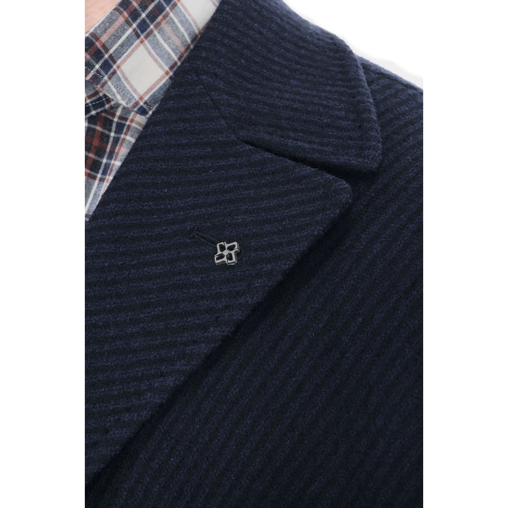Tagliatore Jassen Blauw Blue Heren