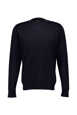Nattblå Bomull Silk Tröja