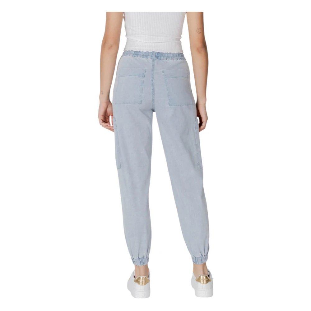 Desigual Baggy Boyfriend Jeans Collectie Blue Dames