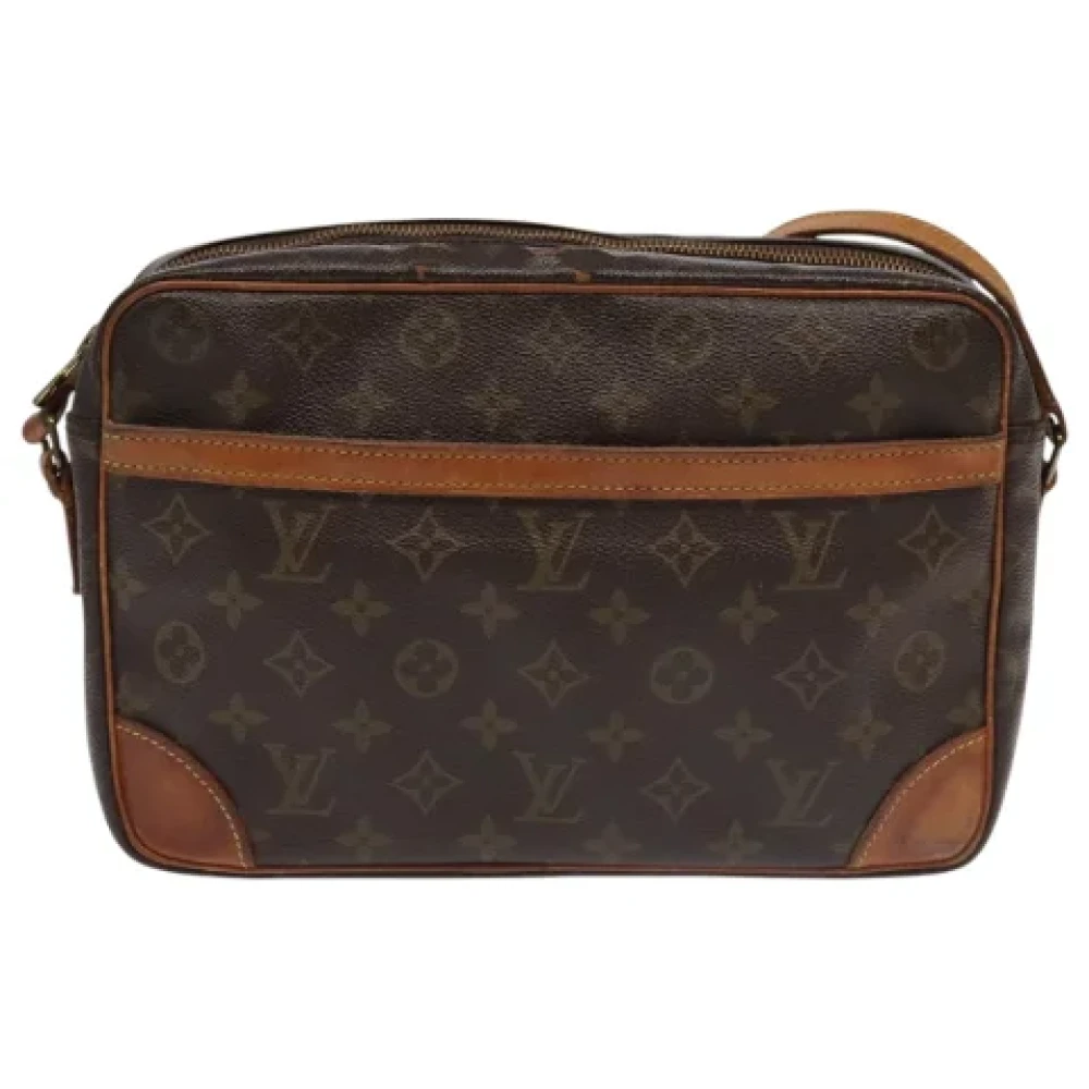 Louis Vuitton Vintage Pre-owned Canvas louis-vuitton-bags Brown Dames
