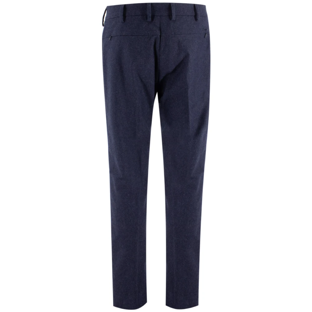 PAUL & SHARK Elegante wollen broek voor comfort Blue Heren