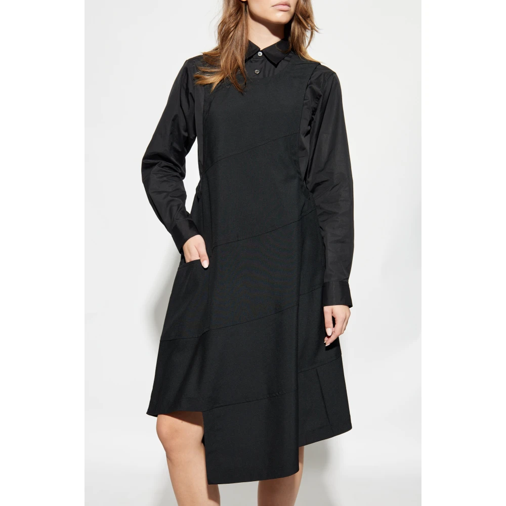 Comme des Garçons Wollen jurk Black Dames