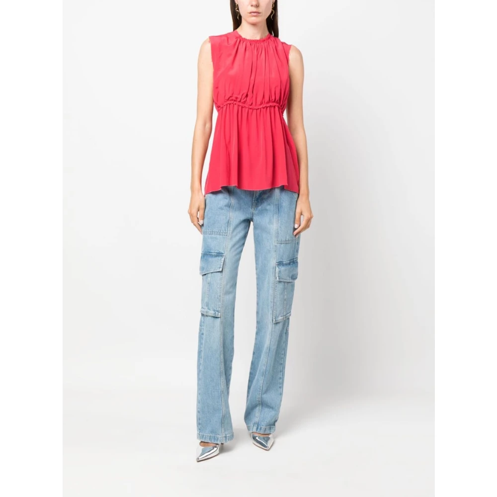 Lanvin Rode Klassieke Top voor Vrouwen Red Dames