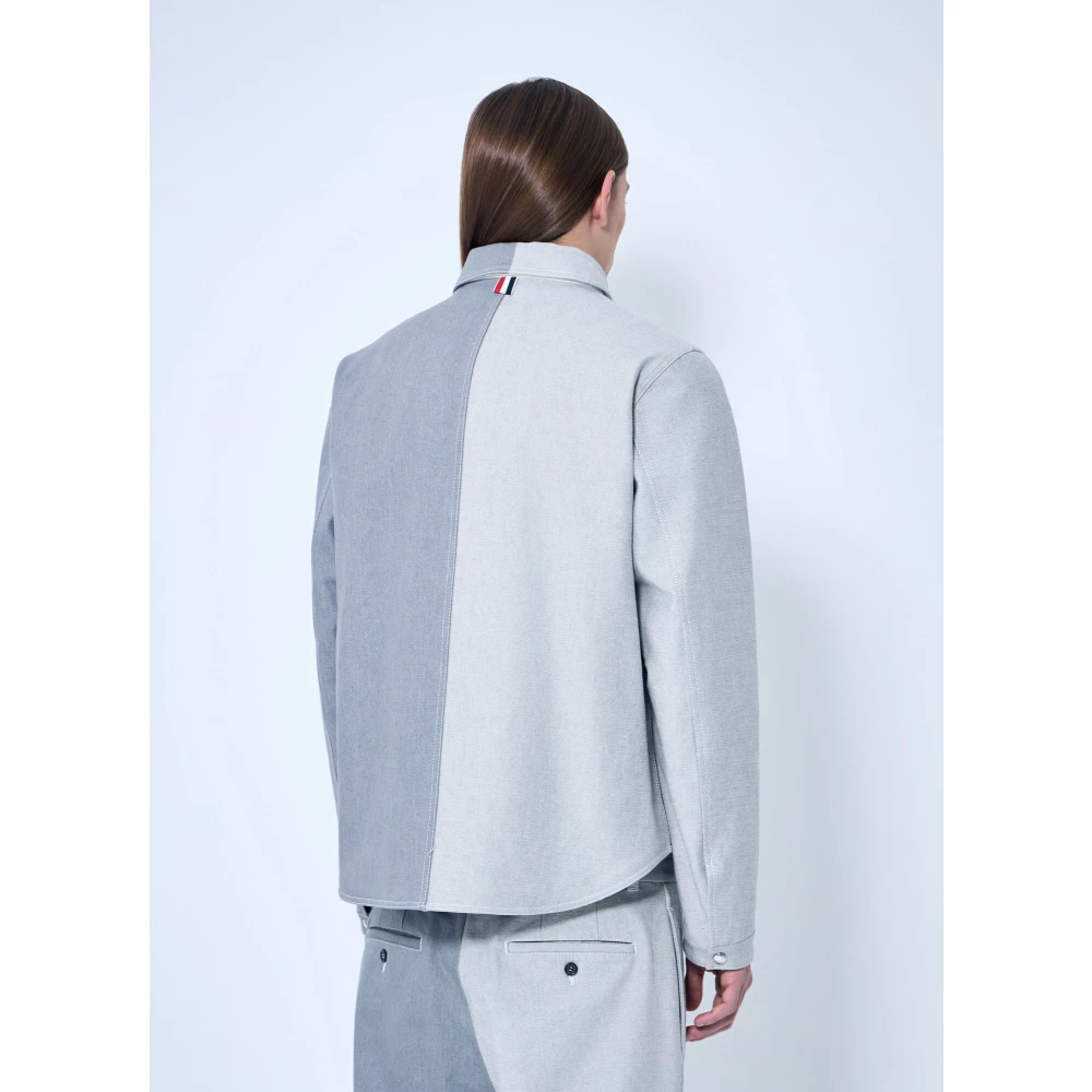 Thom Browne Contrastpaneeljas Multicolor Heren
