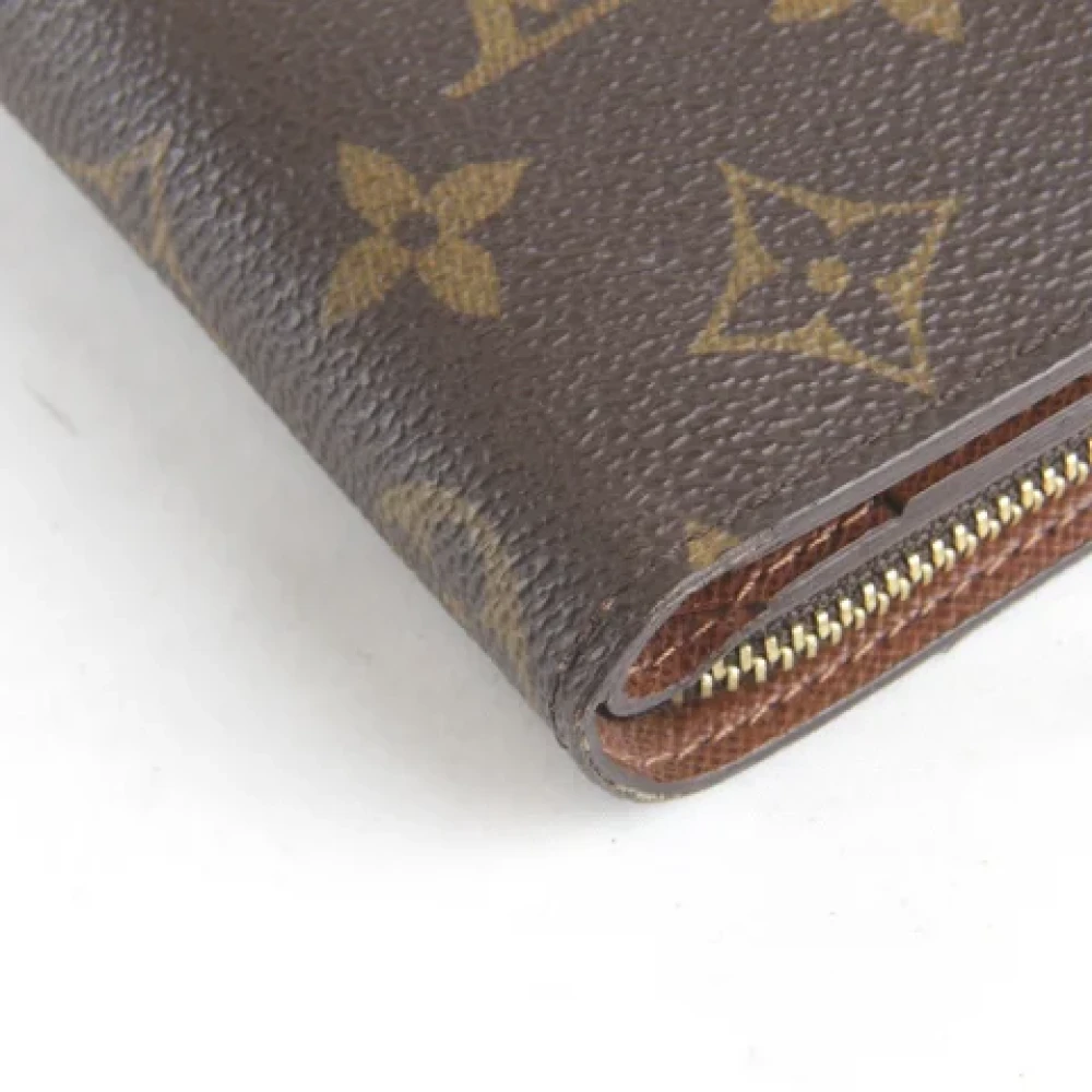 Louis Vuitton Vintage Pre-owned Canvas wallets Brown Dames