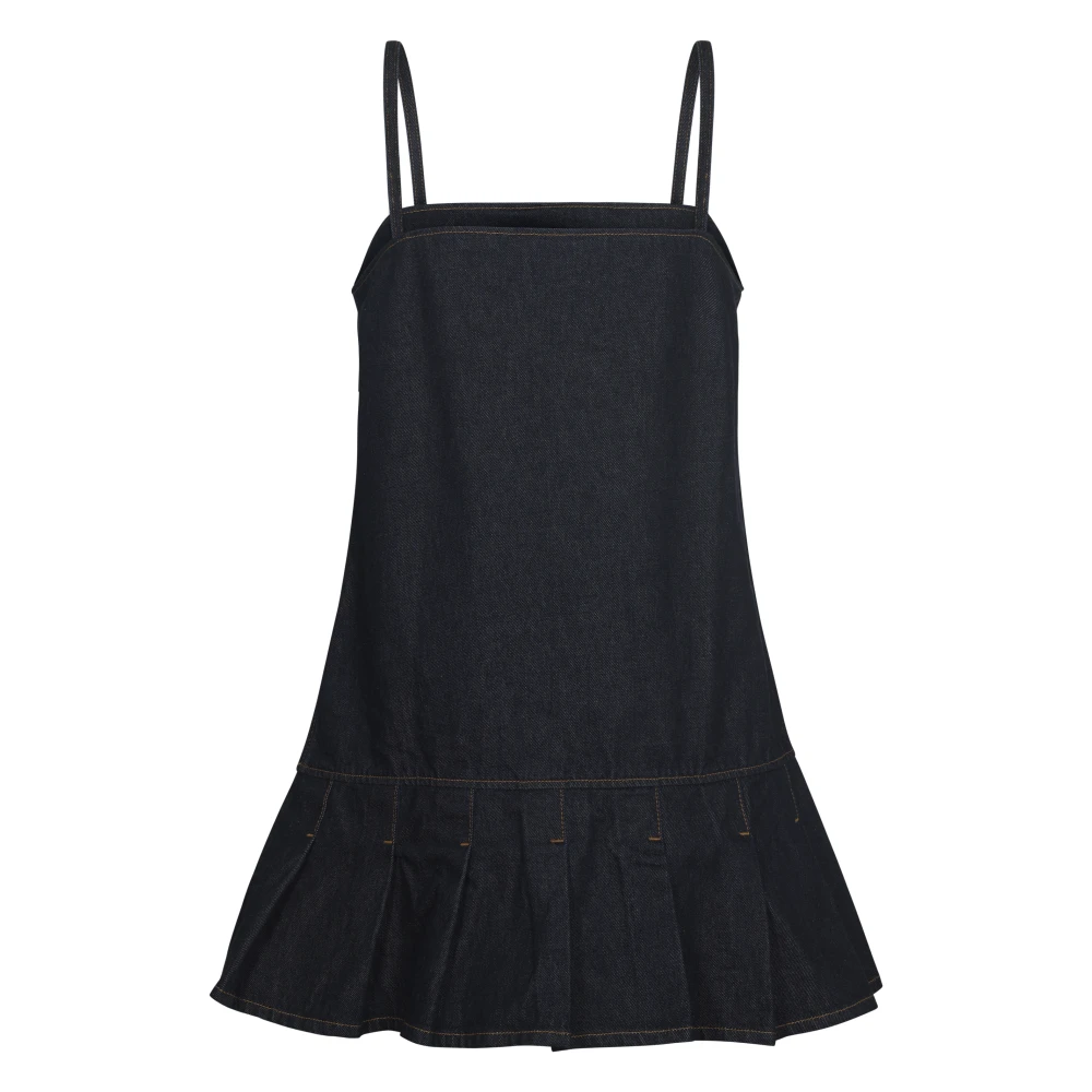 Ganni Stijlvolle Jurkencollectie Black Dames
