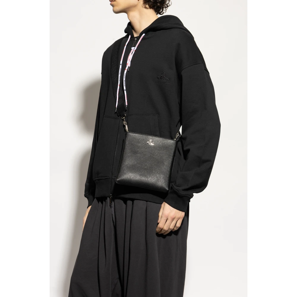 Vivienne Westwood Schoudertas Squire Square Black Unisex