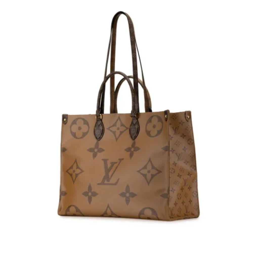 Louis Vuitton Vintage Pre-owned Canvas louis-vuitton-bags Brown Dames