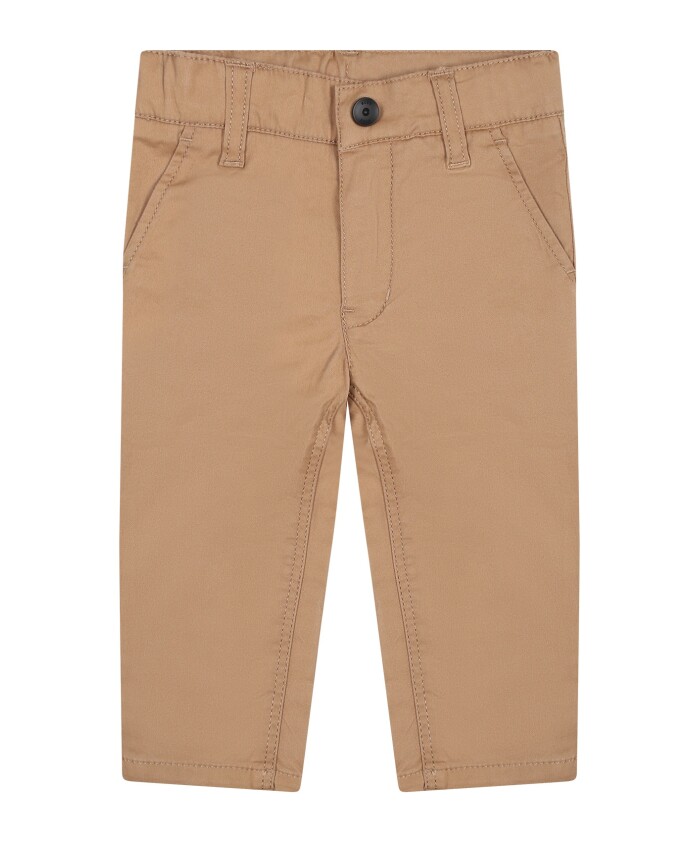beige-casual-trousers-cotton-elastane