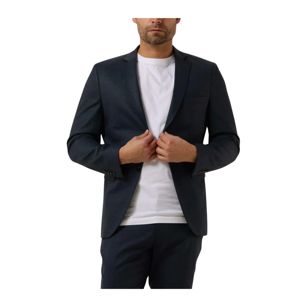 Selected Homme Slim-fit Flex Blazer in Donkerblauw Blue Heren
