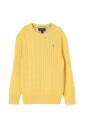 pull-jaune-en-tricot-pour-enfants