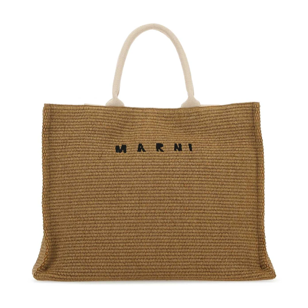 Marni - Bags > Tote Bags - Brown - Marni - Modalova