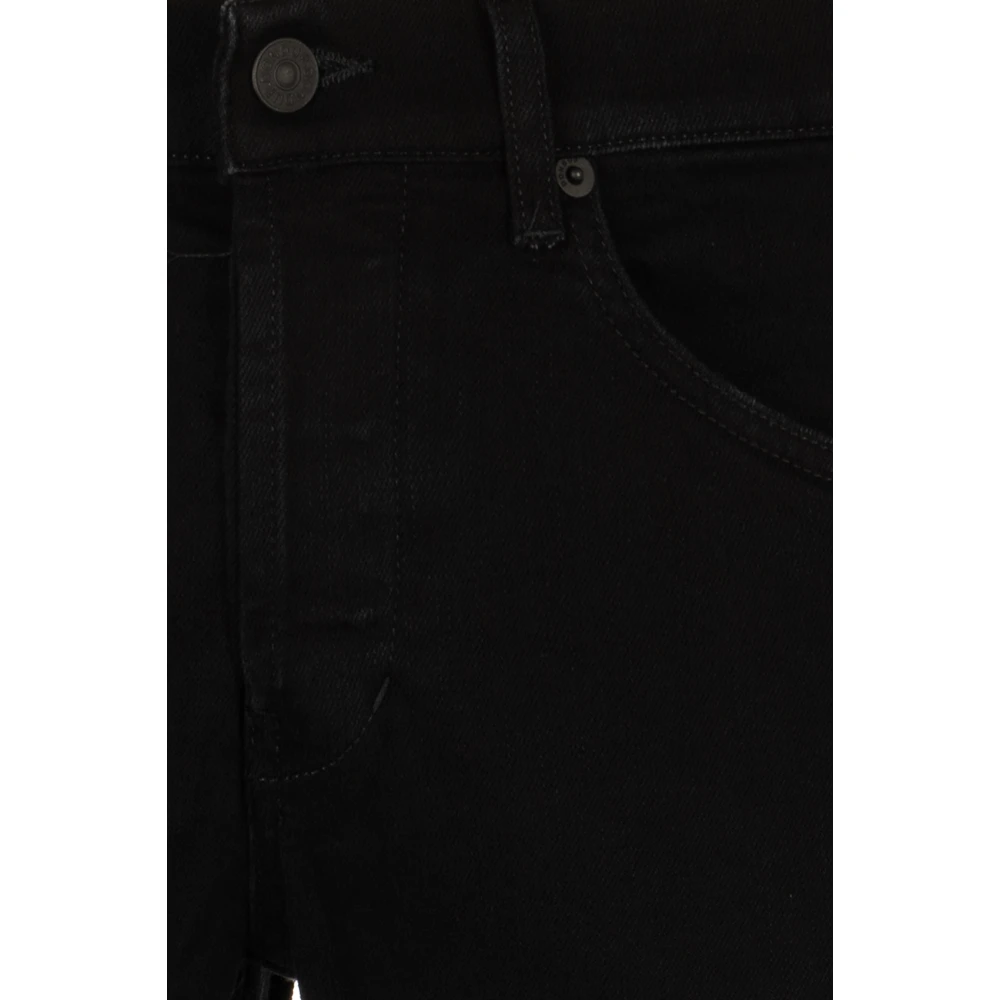 Dondup Zwarte Broek George Stijl Black Heren