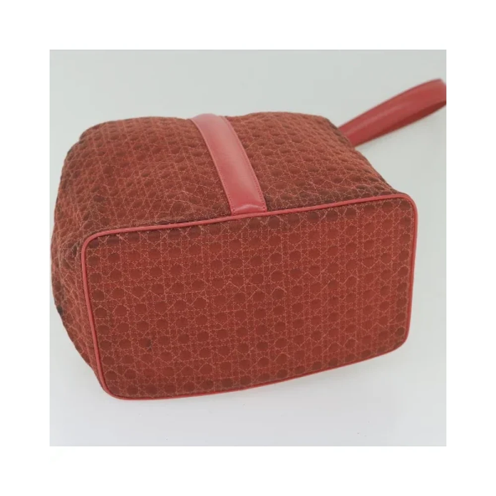 Dior Vintage Pre-owned Nylon dior-bags Red Dames
