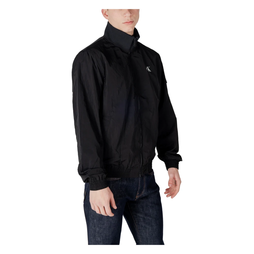 Calvin Klein Jeans Nylon Herenjassen Collectie Black Heren