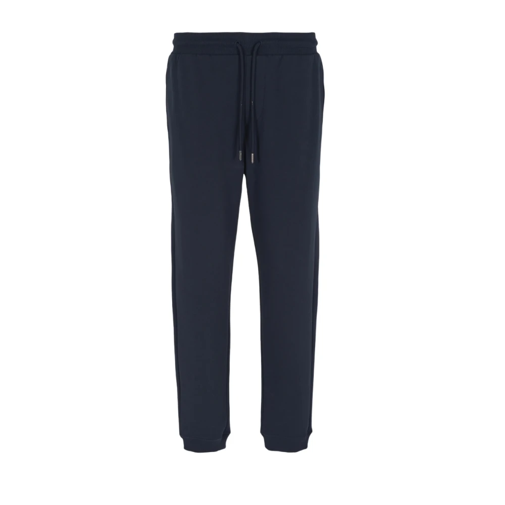 Armani Exchange Herr Blå Byxor M, Sweatpants Med Dragsko