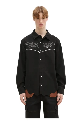 Lemmans Faux-Suede Shirt
