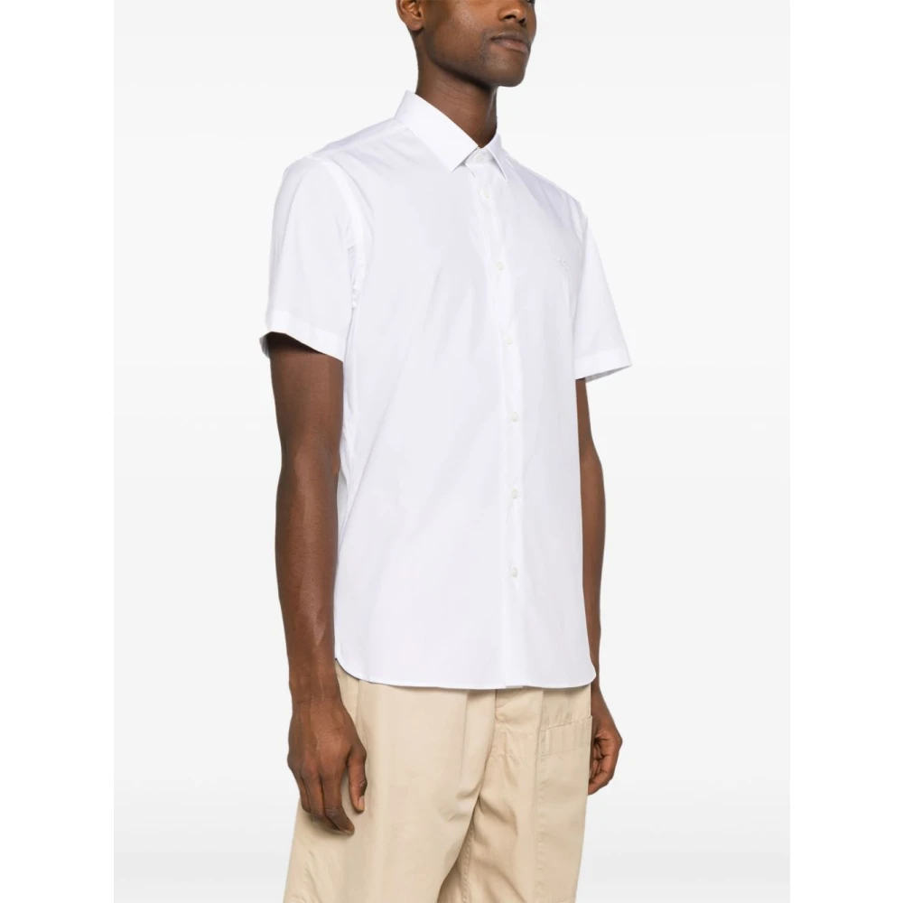 Burberry Witte Casual Overhemden White Heren
