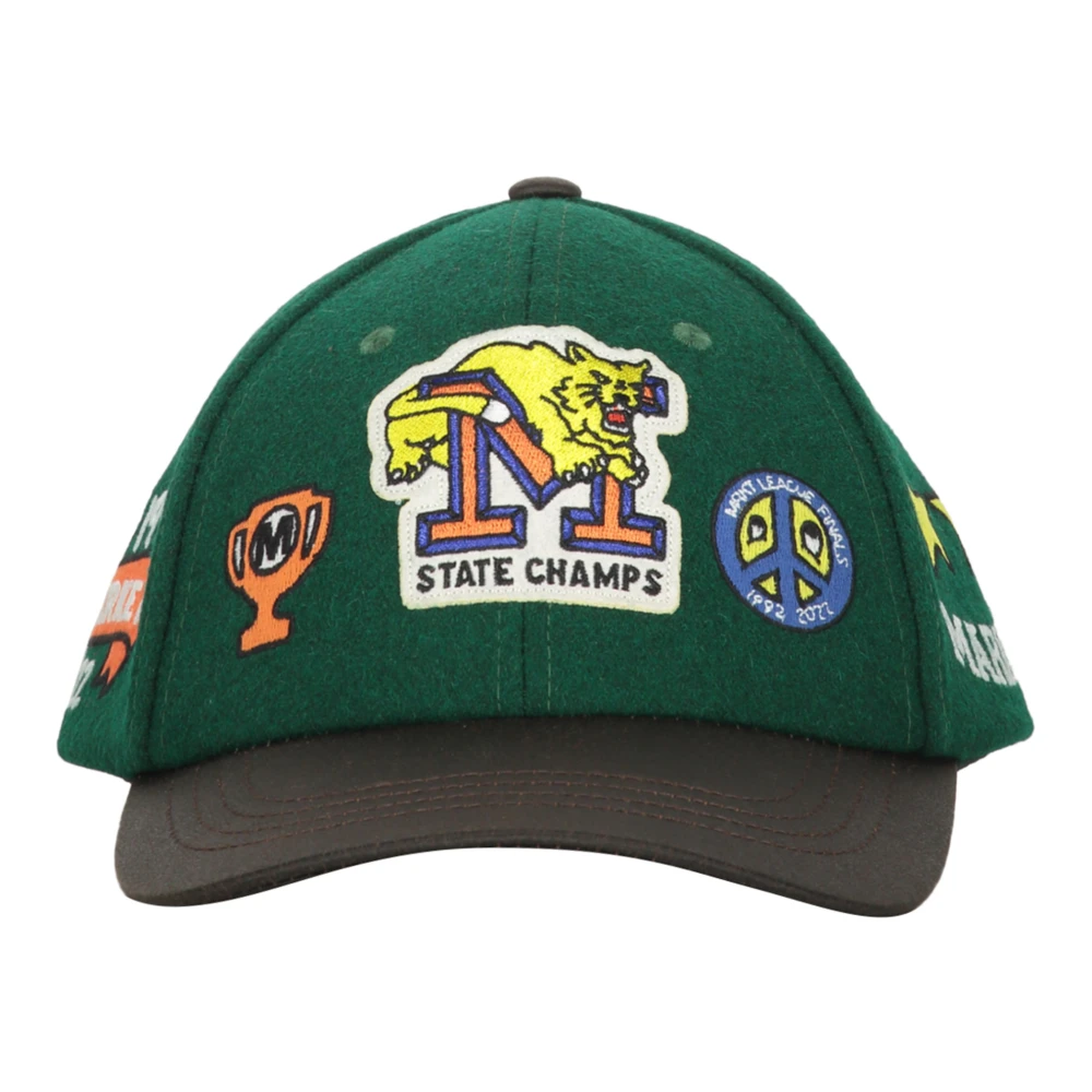 Market Geborduurde Patch Baseballpet Green Heren