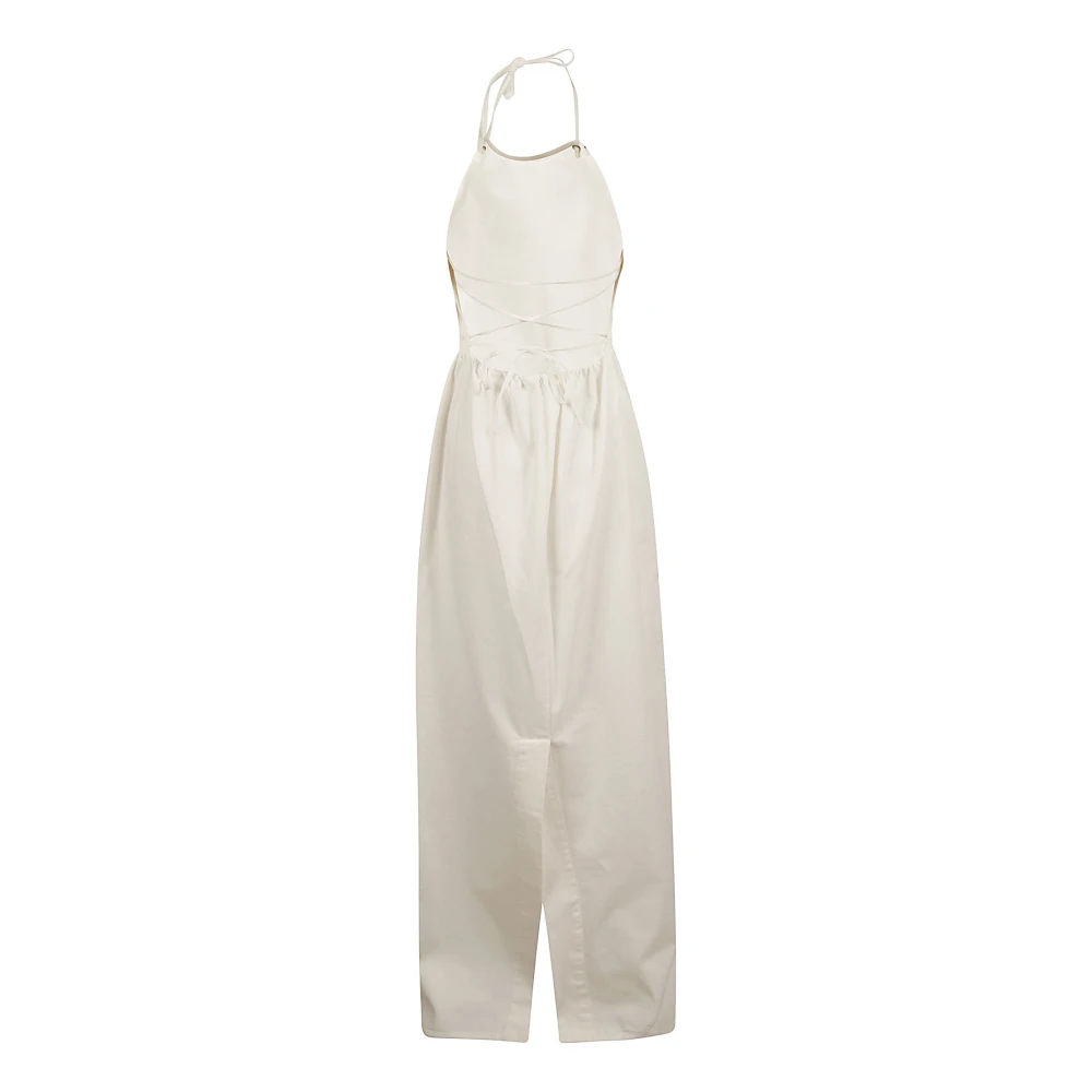 Max Mara Witte Europa Jurk White Dames