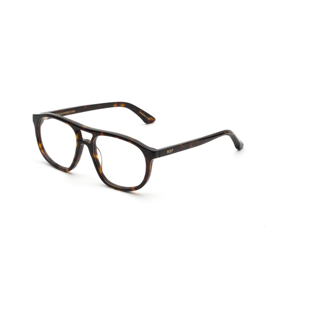 Retrosuperfuture Unisex Dark Vmv Numero 127 Havana Optical Frames Acetate Havana Squared - Image 2