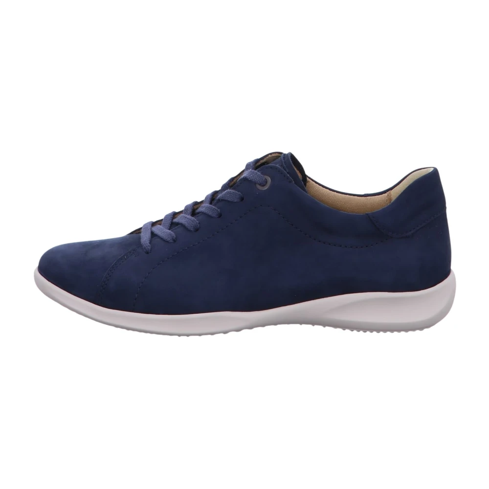 Hartjes Sneaker met vetersluiting Dames Schoenen Blauw