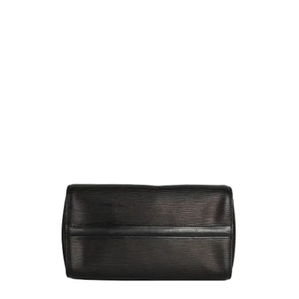 Louis Vuitton Vintage Pre-owned Leather handbags Black Dames