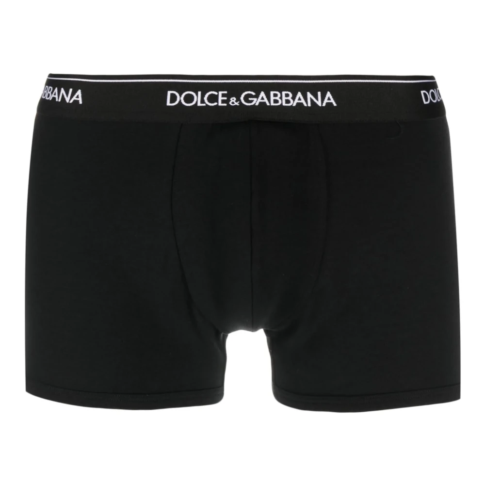 Dolce & Gabbana Zwarte ondergoed voor mannen Black Heren