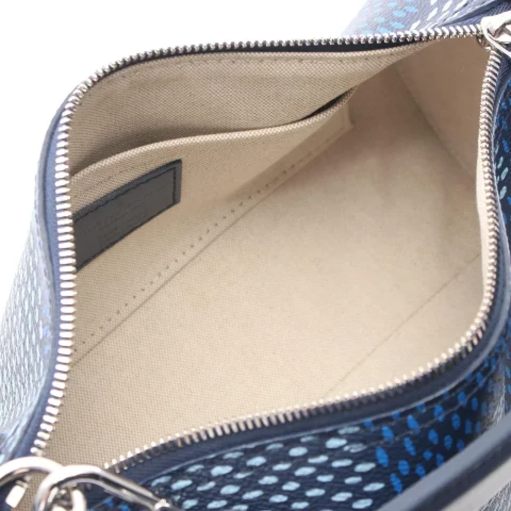 Louis Vuitton Vintage Pre-owned Canvas handbags Blue Heren