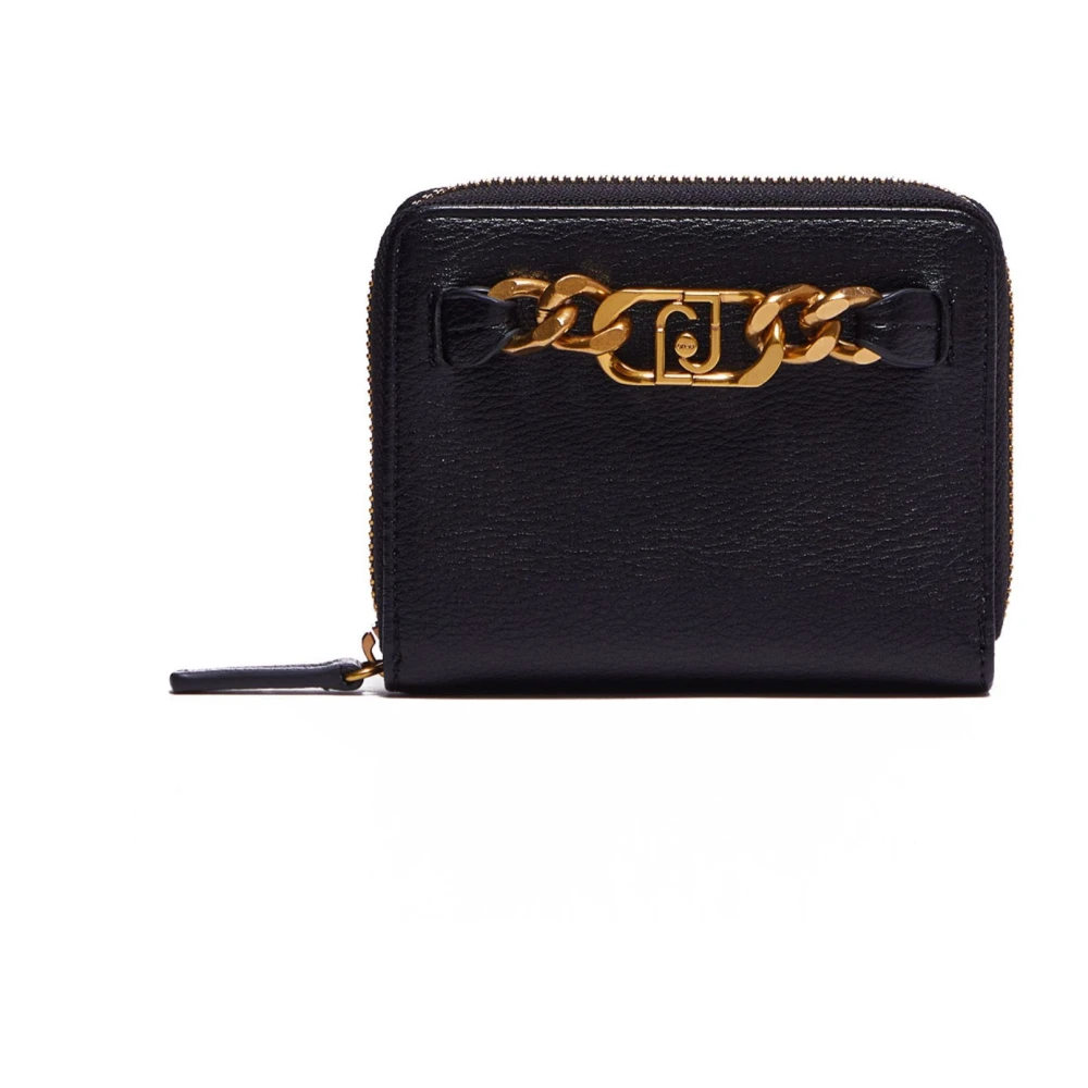 Liu Jo Damesportemonnee met juweellogo Black Dames