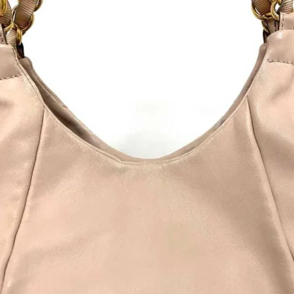 Salvatore Ferragamo Pre-owned Leather totes Pink Dames