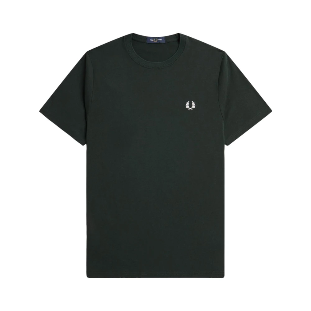 Fred Perry Men's Green Classic T-Shirt - T-Shirts - M - Tops