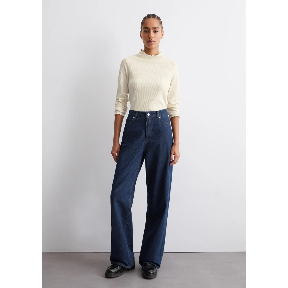 Marc O'Polo Jeans model Tomma wide Blue Dames