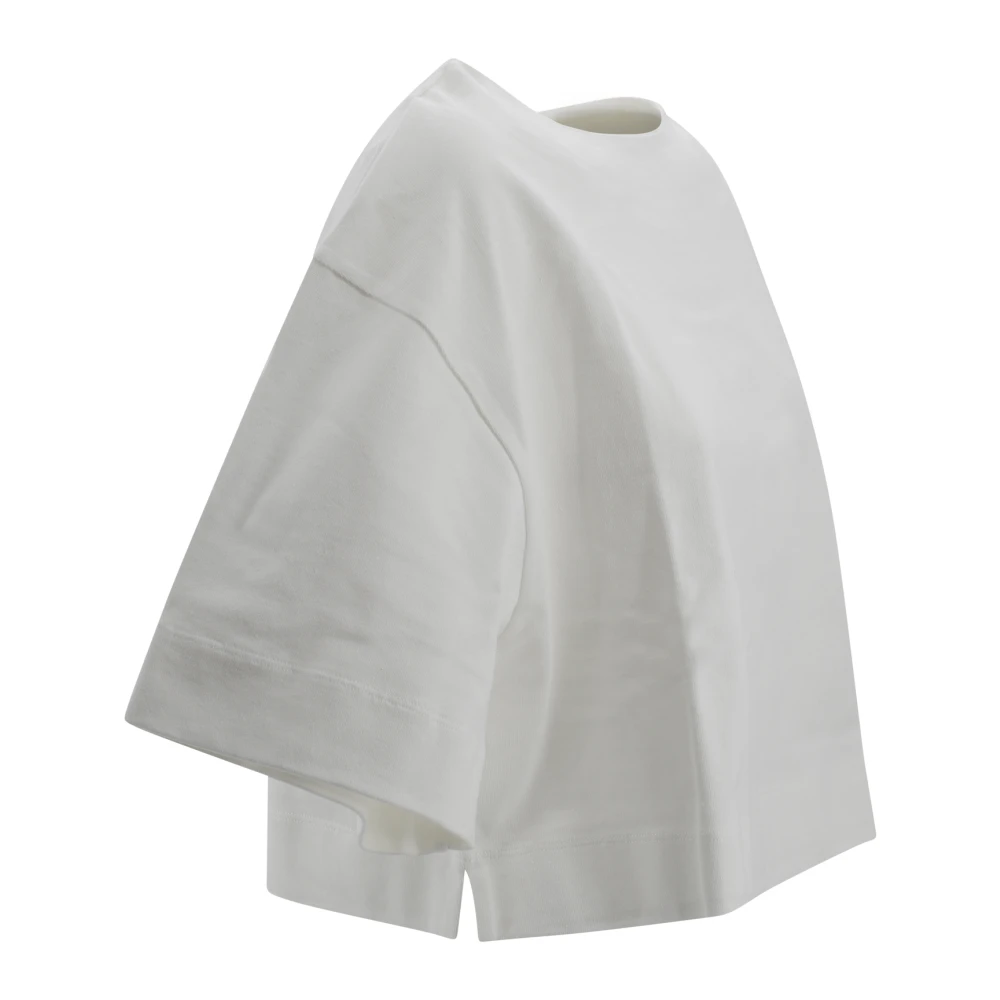 Soeur Witte Katoenen Boothals T-shirt White Dames