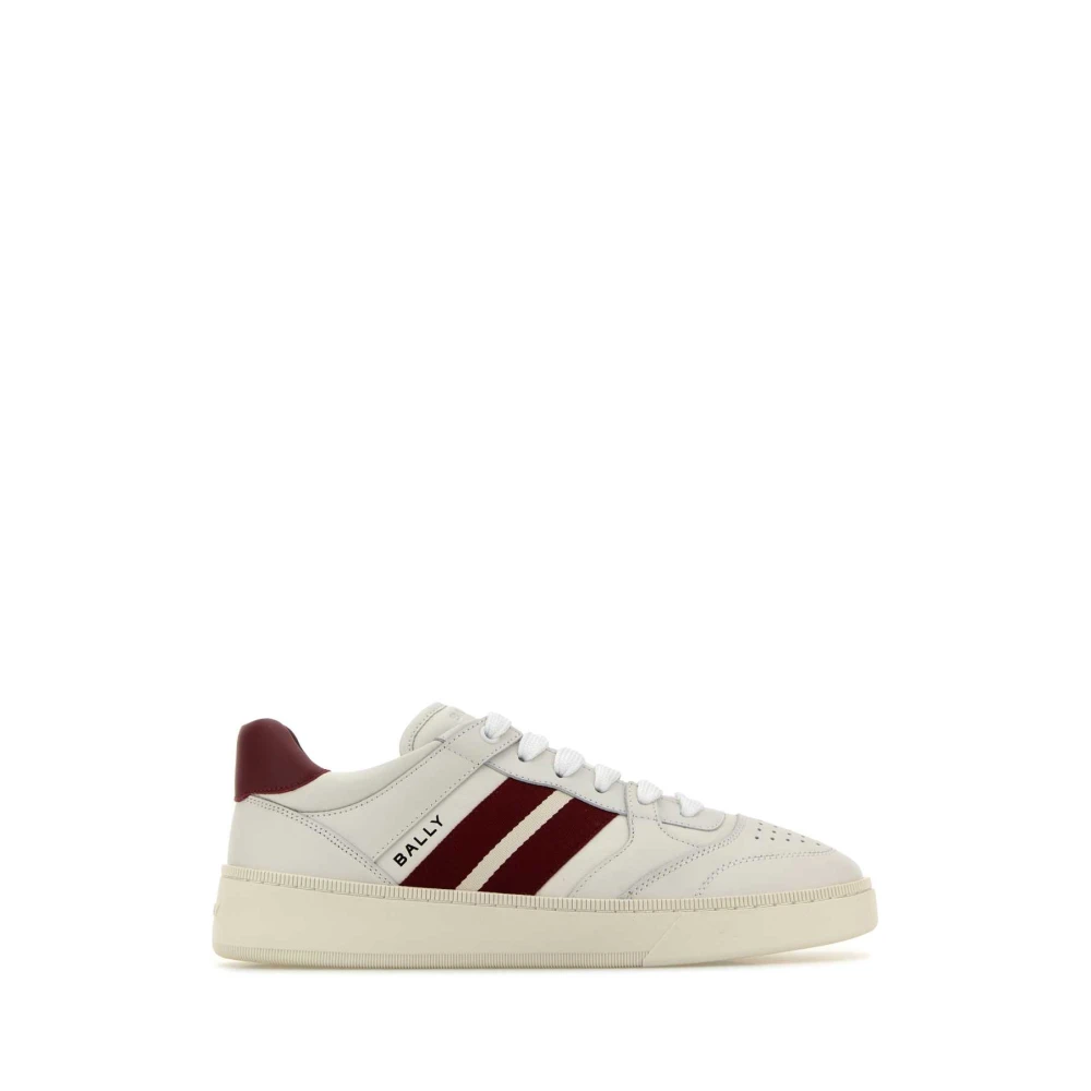 Bally Witte Leren Rebby Sneakers Heren Schoenen