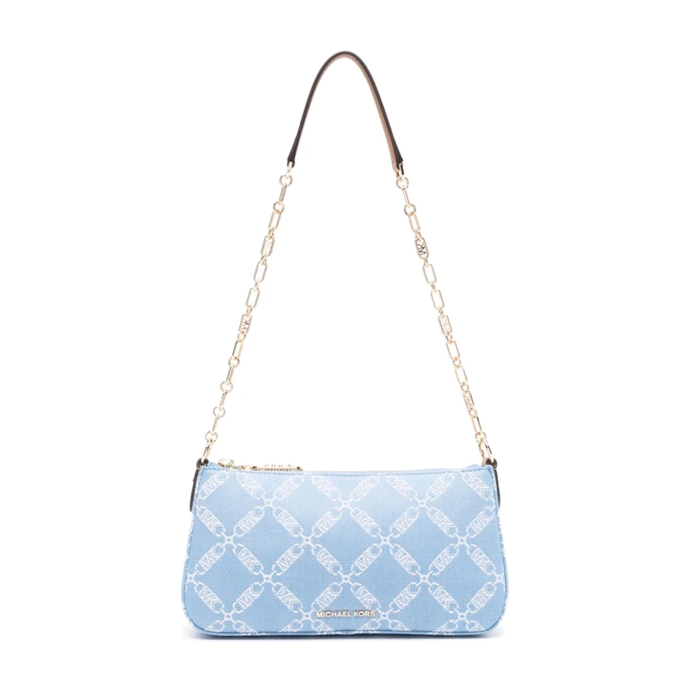Michael Kors Stijlvolle leren tas Blue Dames