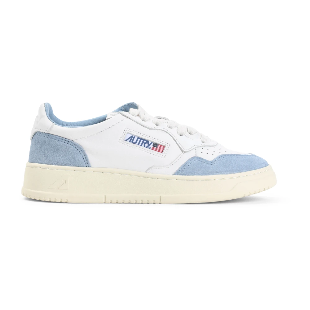 Autry Women's White Medalist Low Trainers